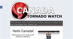 Desktop Screenshot of canadatornado.com